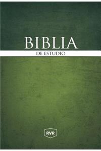 RVR, Biblia de Estudio, Tapa Dura, Comfort Print