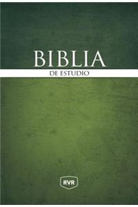 Santa Biblia de Estudio Reina Valera Revisada Rvr, Tapa Dura