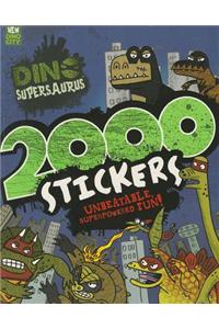 Dino Supersaurus: 2000 Stickers