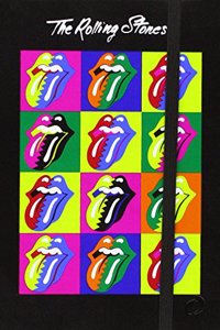 ROLLING STONES POP A6 LINED NOTEBOOK