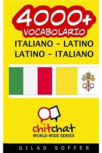 4000+ Italiano - Latino Latino - Italiano Vocabolario