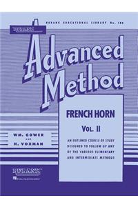 Rubank Advanced Method - French Horn in F or E-Flat, Vol. 2