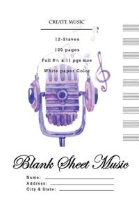 Blank Sheet Music