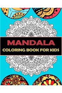 Mandala Coloring Book for Kids