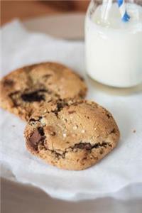 Delicious Homemade Chocolate Chip Cookies and Milk Journal