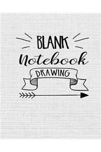 Blank Notebook Drawing