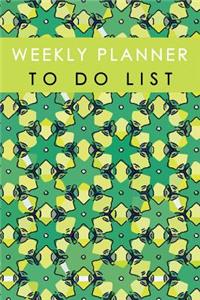 Weekly Planner to Do List