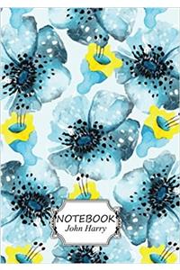 Flora Pattern.: Pocket Notebook Journal Diary (Notebook Lined,blank No Lined)