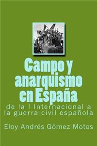 Campo y anarquismo en España: de la I Internacional a la guerra civil española