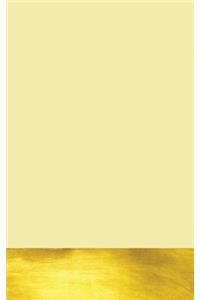 Sugar Cookie Dipped Gold Dipped Notebook