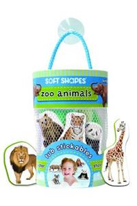 Soft Shapes Tub Stickables: Zoo Animals