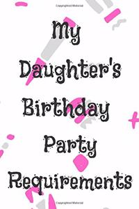 My Daughter's Birthday Party