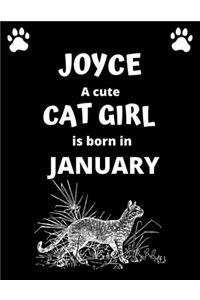 JOYCE a cute cat girl is born in January