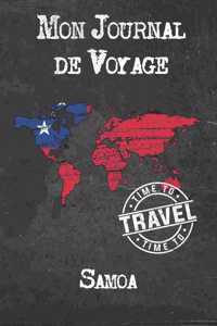 Mon Journal de Voyage Samoa: 6x9 Carnet de voyage I Journal de voyage avec instructions, Checklists et Bucketlists, cadeau parfait pour votre séjour à Samoa et pour chaque voyag