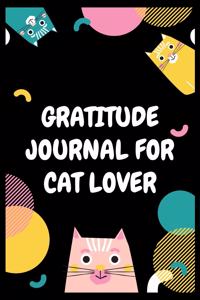 Gratitude Journal for Cat Lover