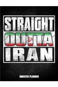 Straight Outta Iran Undated Planner
