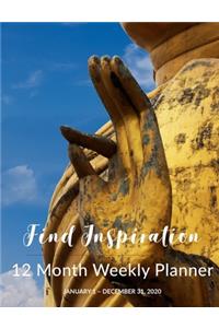 12 Month Weekly Planner