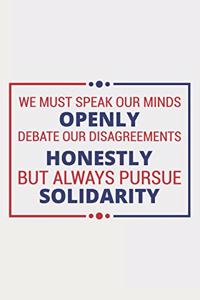 We Must Speak Our Minds Openly Debate our disagreements