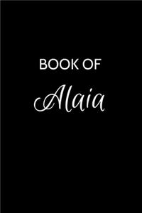 Book of Alaia