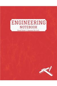 Engineering Notebook Quad Ruled