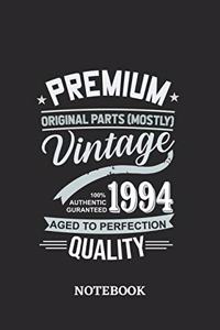1994 Vintage Aged to Perfection Quality Notebook