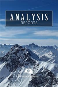 Analysis Reports Journal, Notebook. Format 6