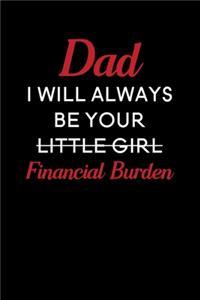 Dad I Will Always Be Your Little Girl Financial Burden