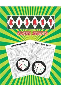 Kismet Score Sheets