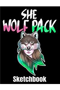 She Wolf Pack Sketchbook