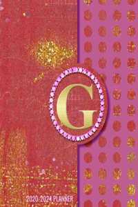 2020-2024 5 Year Monthly Planner