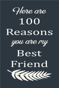 Reasons you are my best friend