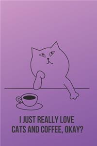 I Just Really Love Cats and Coffee, Okay?