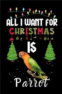 All I Want For Christmas Is Parrot
