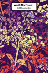 Weekly Meal Planner And Shopping List