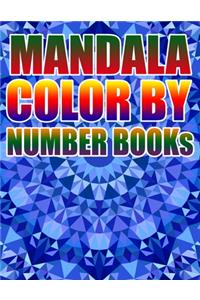 Mandala Color by Number Books