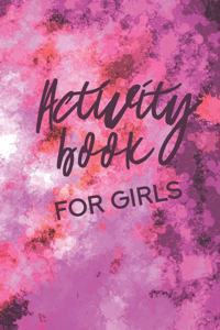 Activity Book For Girls