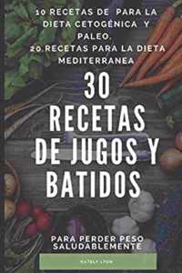 30 Recetas De Jugos Y Batidos Para Perder Peso Saludablemente