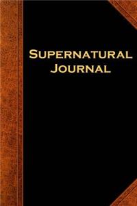 Supernatural Journal Vintage Style