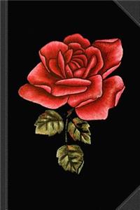 Vintage Rose Journal Notebook