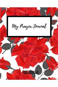 My Prayer Journal for Woman