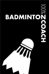 Badminton Coach Notebook