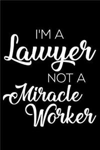 I'm A Lawyer Not A Miracle Worker