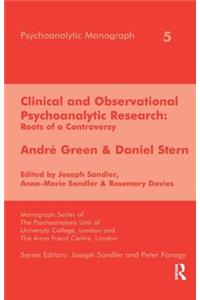 Clinical and Observational Psychoanalytic Research