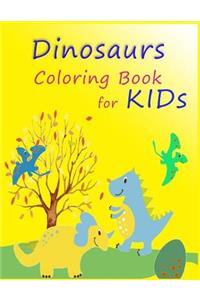 Dinosaurs Coloring book for kids