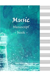 Music Manuscript Book
