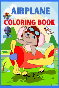Airplane Coloring Book for Kids