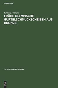 Frühe Olympische Gürtelschmuckscheiben aus Bronze