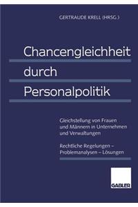 Chancengleichheit Durch Personalpolitik