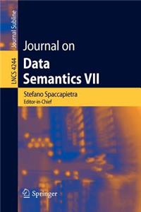Journal on Data Semantics VII