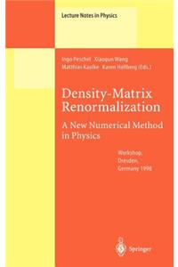 Density-Matrix Renormalization - A New Numerical Method in Physics